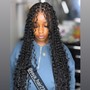 Small knotless braids