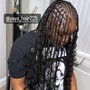 Small knotless braids