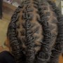 Loc retwist and style