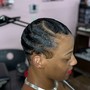 Small bob boho knotless braids