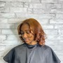 Silk Press (Straight, Curls, or Wand Curls) *Service is for Regular Clients*