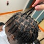 Men's box braids