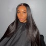 Wig install glueless (4x4 closure only)