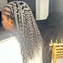 Knotless senegalese twists