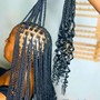 Goddess knotless Braids