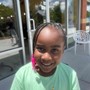 Kids braids/ natural hair