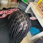 Half Up Half Down Braids Small