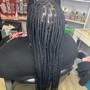 Feed-In Cornrow Braids