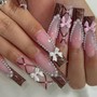 Basic nail art- 2 fingers