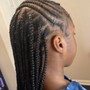 Small knotless Braids