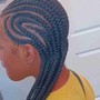 Individual Braids small or medium, long