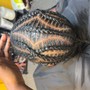 Men's cornrows