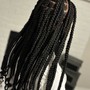 Small Knotless Braids