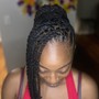 Braided Stitch Ponytail