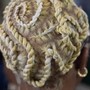 Knotless Rope Twist Touch Up