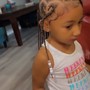 Knotless braids