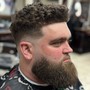 Men's Cut with beard