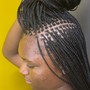 Braid Down (under sew in or wig braids)