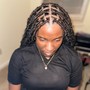 Natural hair Plaits