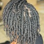 Small Knotless Braids (waist length)