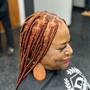 Medium Knotless Braids (waist length)