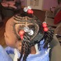 Braids/ ponytail up do's