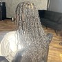 Boho knotless Senegalese twist