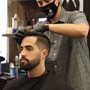 Haircut w/ Beard, Hot Towel, Black Mask & Eyebrows