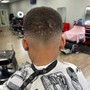 Texturizer and Haircut (Men’s)