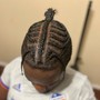 6 Feed in Braids