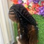 Medium-Large Knotless Braids