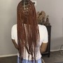 Box Braids on natural hair