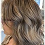 Partial Balayage/Babylights/highlights