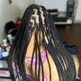 Large Knotless Or Traditional Box Braids