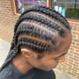 Extended 2 strand twist