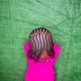 Individual Braids( jumbo braids waist length