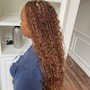 Boho knotless Braids(medium)