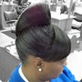 Ole School French Roll Updo