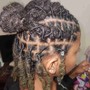 Adult Loc Re-twist (Above shoulder)