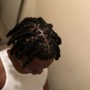 Starter locs two strand