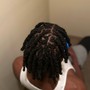 Starter locs two strand