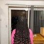 Large knotless braids