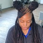 Locs Two strand twist package