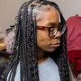 Large Knotless Braids