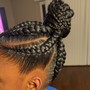 Feed-in Braid Styles (Hair Included-1,1B,2,4)