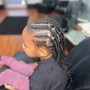 Natural Kid's Braids Without Weave