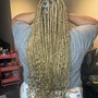 Waist Length Knotless Goddess Braids (Hair Included)