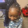 Kids knotless Box Braids