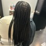 Small knotless braids