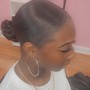 Sleek basic ponytail